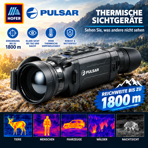 [Jahrhundert-Schnäppchen] Die Wärmebildkamera PULSAR Helion 2 XP50 ist um 95 % reduziert! Zu einem Wahnsinnspreis von nur 159 €!